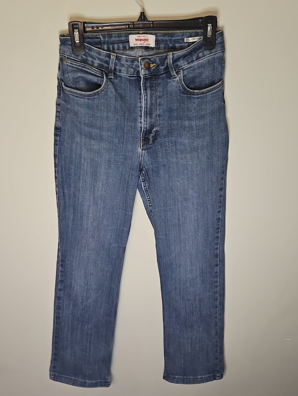 Wrangler Womens Medium Blue Size 6 Bootcut Jeans